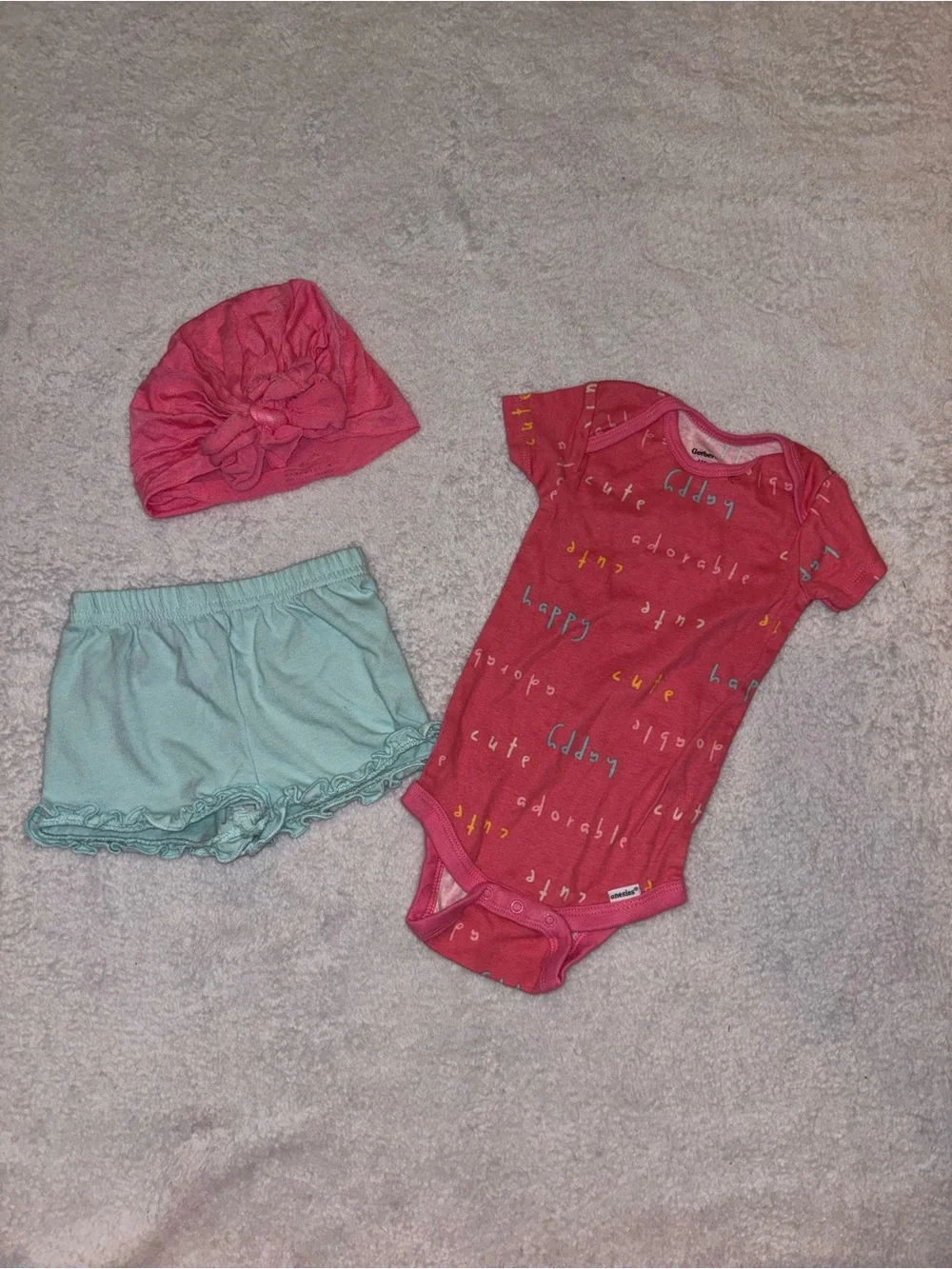 Carter's Multi-Color Baby Girl Summer Clothing Bundle - Picture 5 of 9